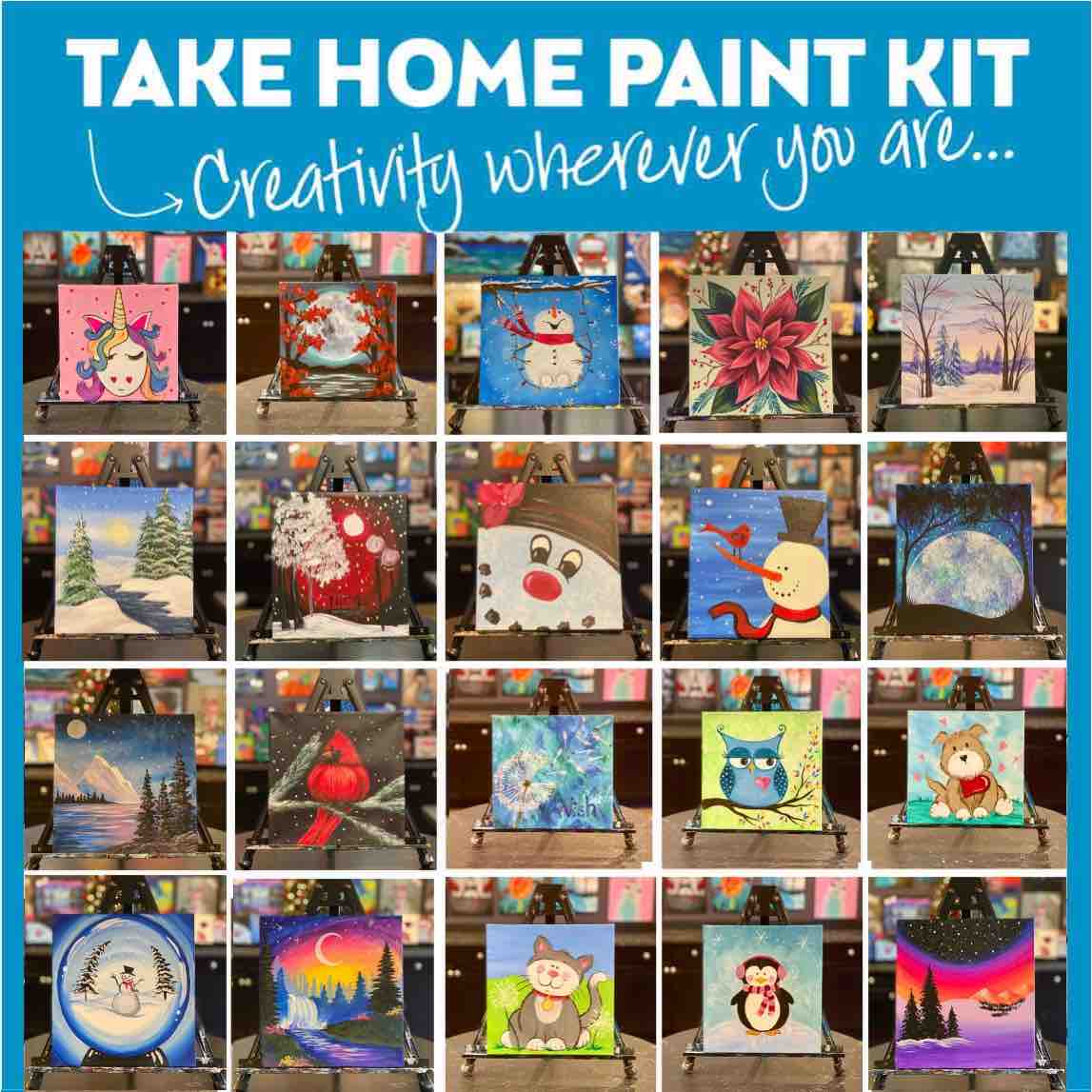 Winter Wonders At Home Self Guided Kits * Order Today - Pickup Tomorrow
